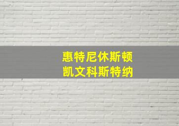 惠特尼休斯顿 凯文科斯特纳